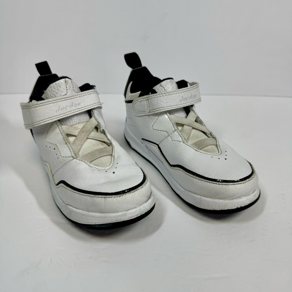 Nike Air Jordan Toddler Court Side 23 White Sneakers Shoes AQ7735-100 Sz 10C